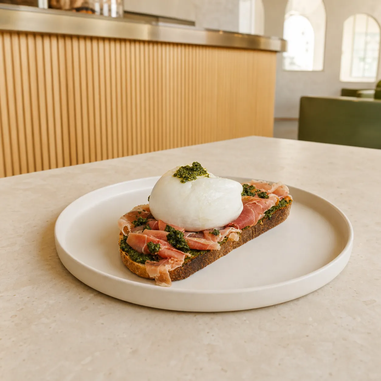 Burrata toast